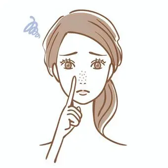 鼻の黒ずみ